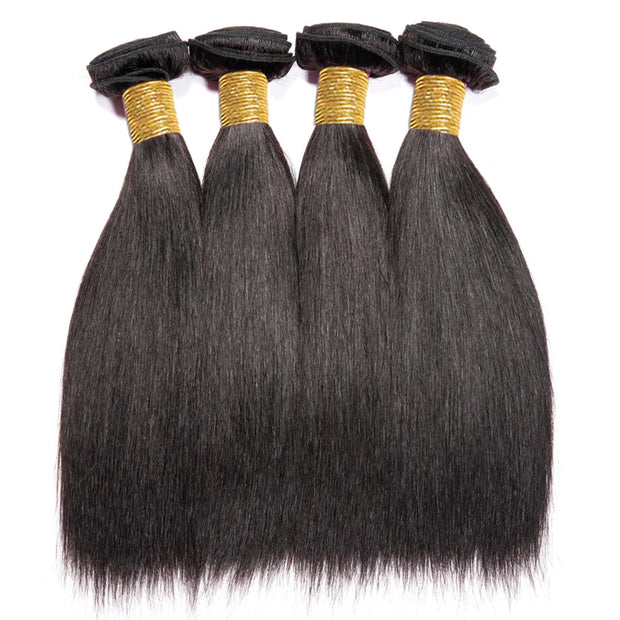 Raw Indian Straight Human Hair Bundles