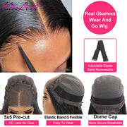 Full Lace Front Human Hair Wigs