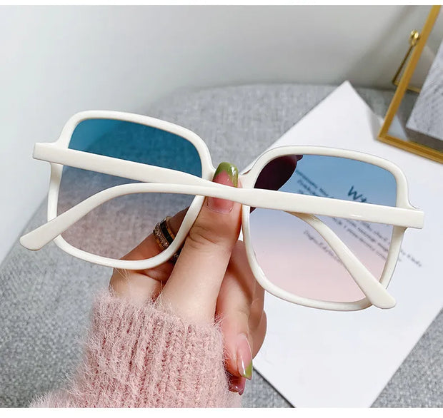 New Oversized Rectangle Sunglasses