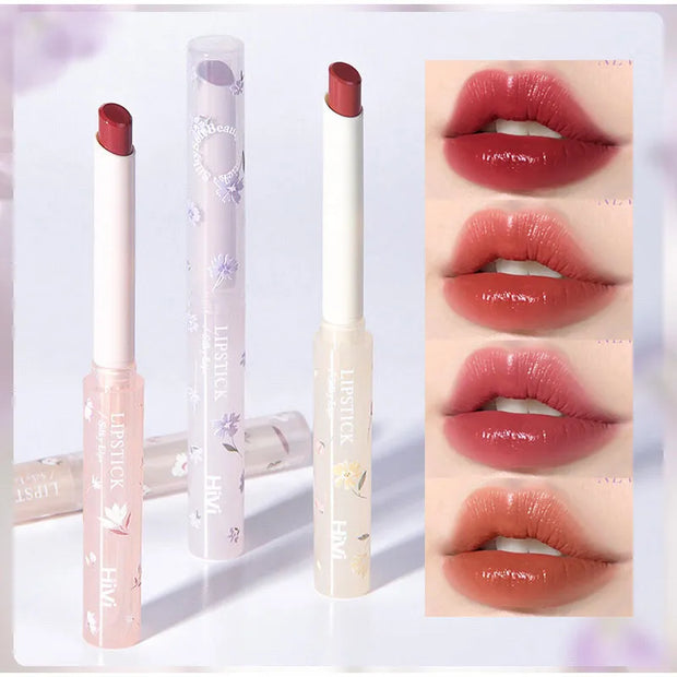 Jelly Lip Glaze Flower Mirror