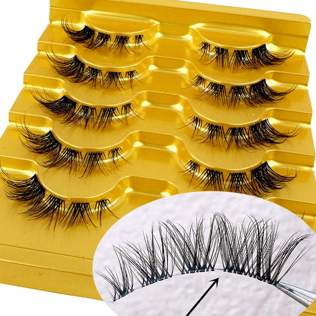 Segmented eye Lashes