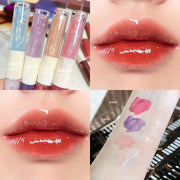 Purple Glitter Water Light Lip Gloss