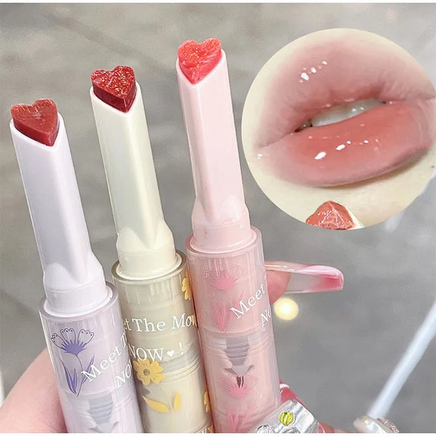 Jelly Lip Glaze Flower Mirror