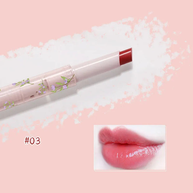 Jelly Lip Glaze Flower Mirror