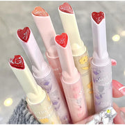 Jelly Lip Glaze Flower Mirror